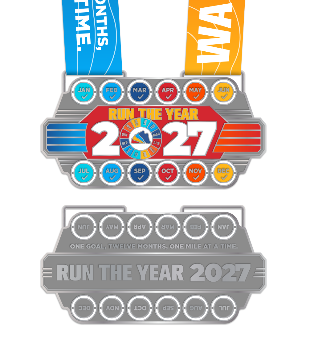 2027 Run the year Medal