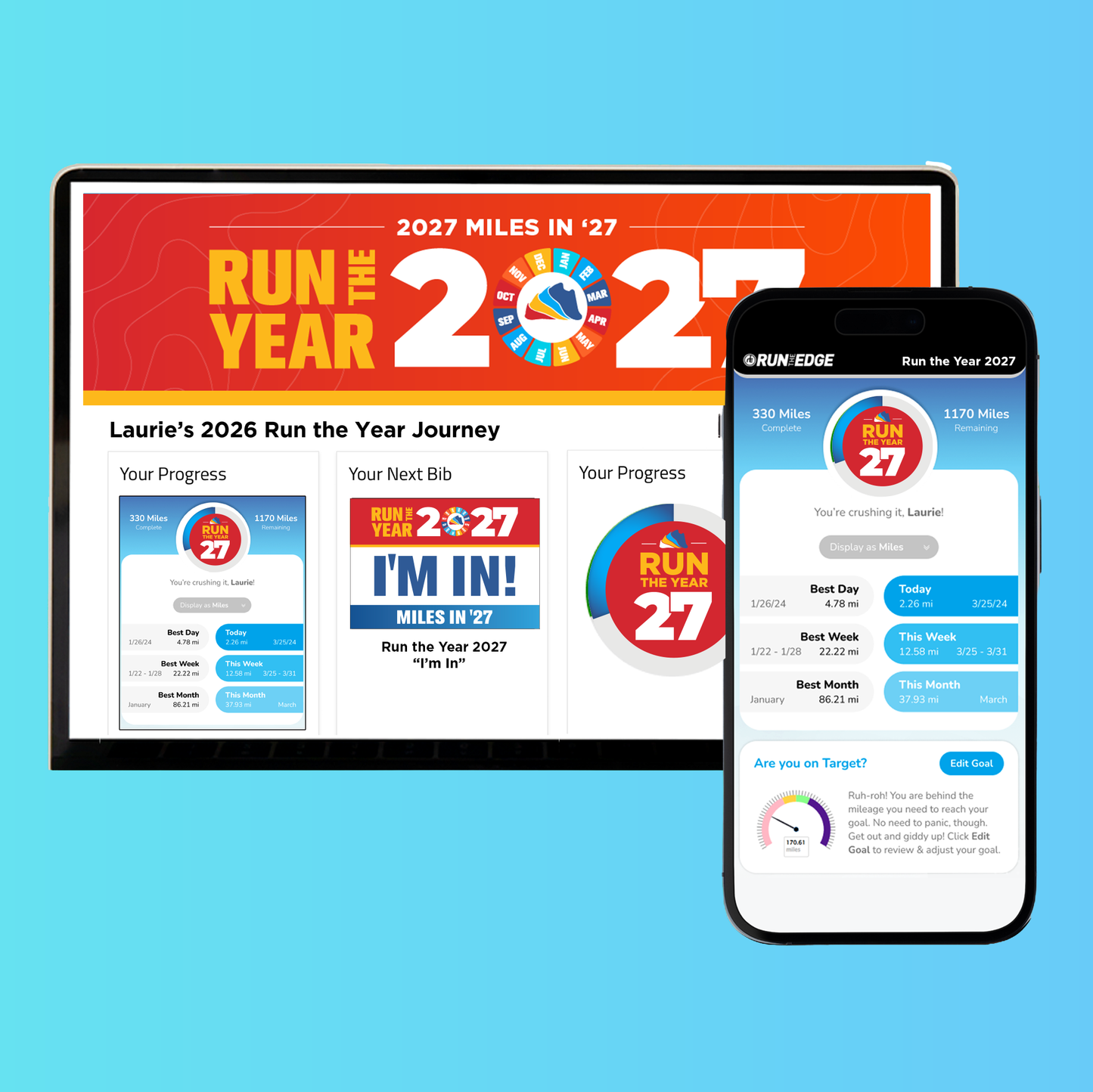 Run the Year Starting Line Package 2027