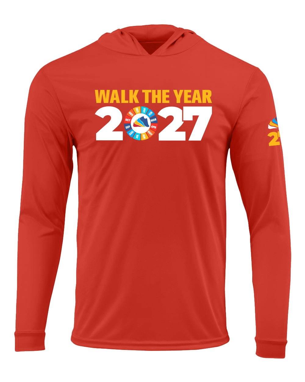 2027 Walk the year Hoodie