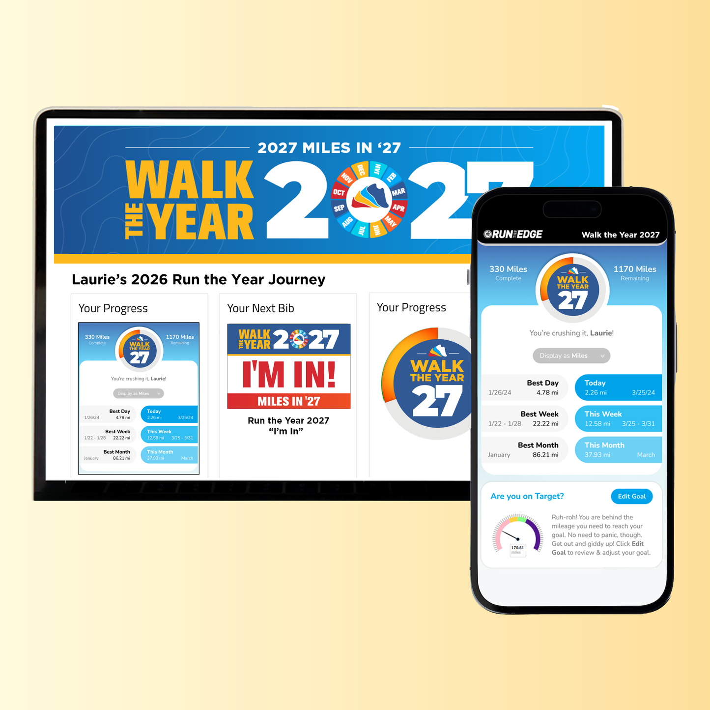 Walk the Year Starting Line Package 2027