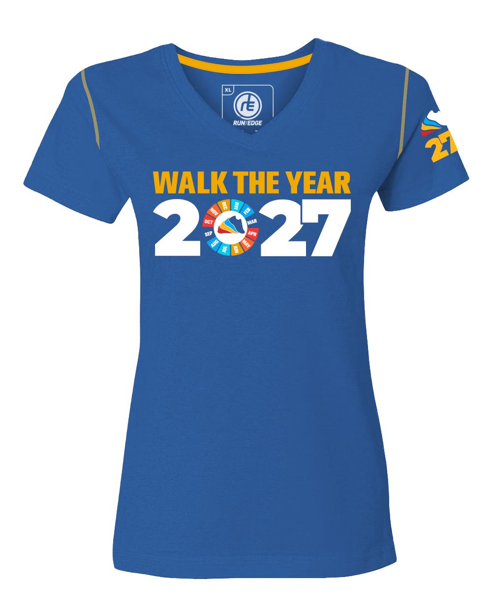 2027 Tech Shirt Walk the year