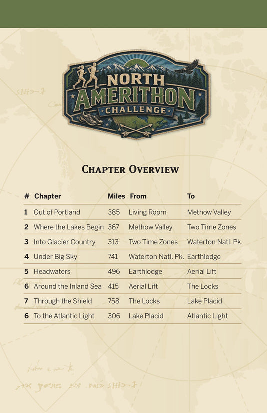 North Amerithon Guide Book