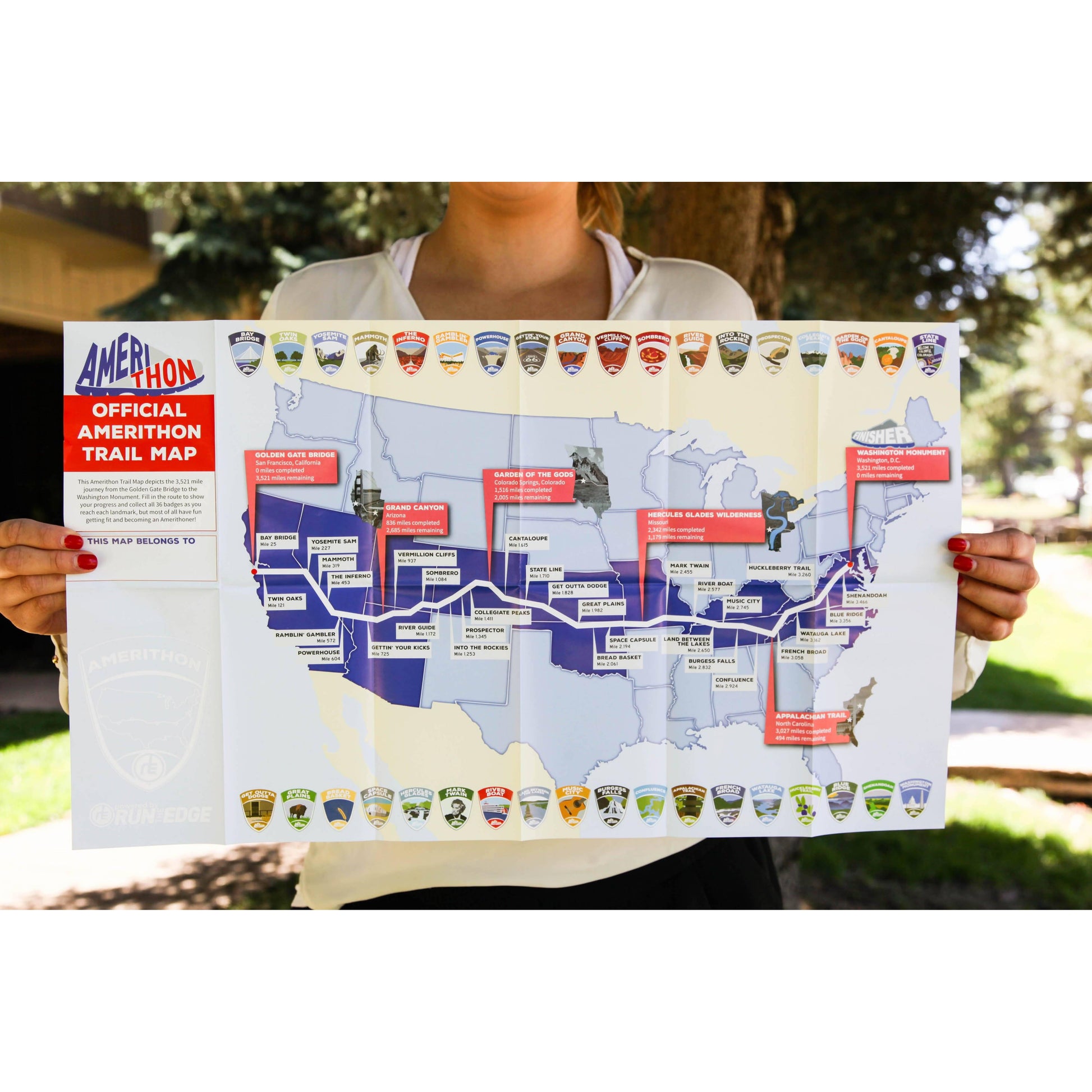 Amerithon Challenge: Get It All Registration Virtual Fitness Challenge Registrations | Run The Edge