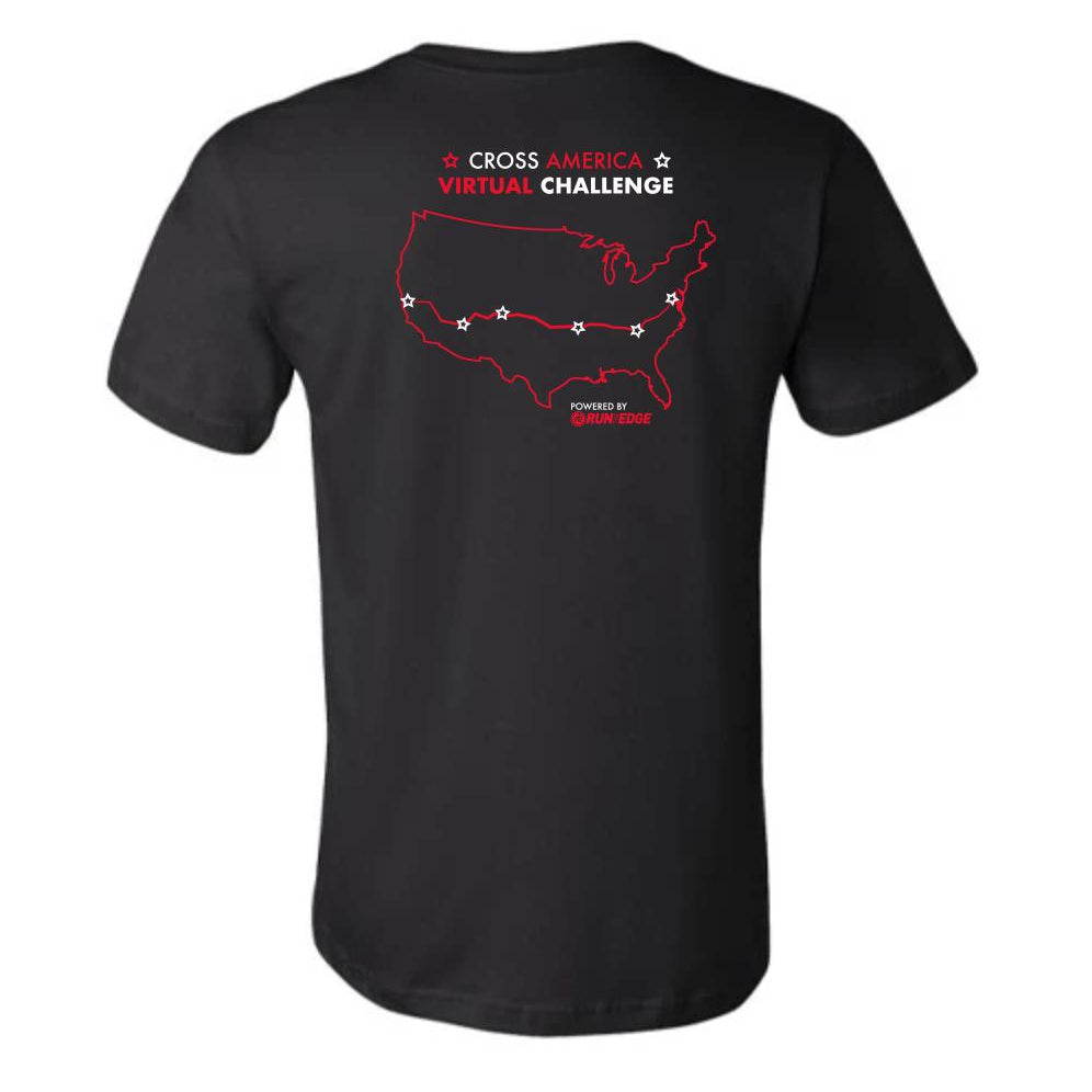 Amerithon Tri-Blend Shirt Virtual Fitness Challenge Shirts | Run The Edge