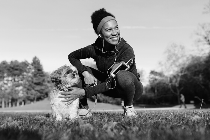 Woman Dog1-1