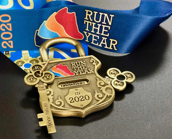 Run the Edge - Run the Year 2020 Medal